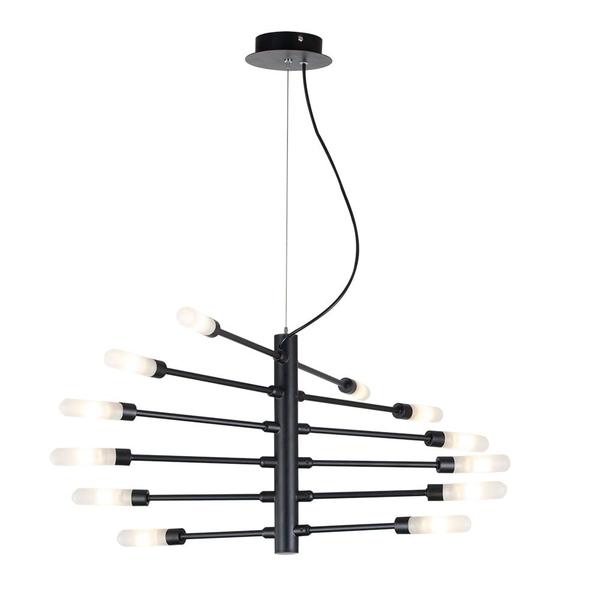 Imagem de Pendente Neo Preto E Branco 86cm 12xg9 300w Re017s Bella