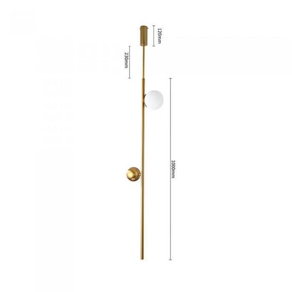 Imagem de Pendente Nordecor Zhabo 1-E27- Dourado D1352 - Bocal: 1E27