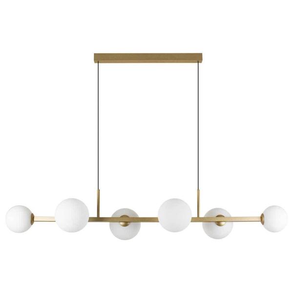 Imagem de Pendente Orbit Dourado 6 Globos Esferas Quality Pdh1527 St2081