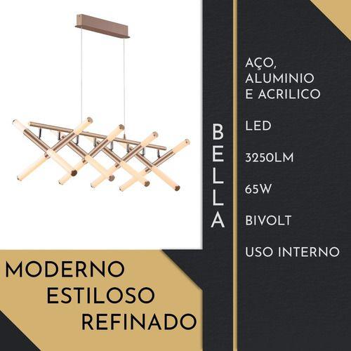 Imagem de Pendente Palito Pale Gold 96cm-Bella