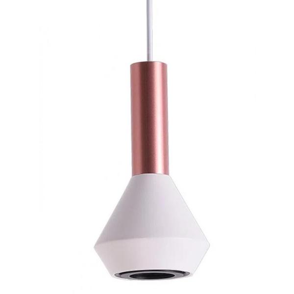 Imagem de Pendente Pituco Rose Gold E Branco 10Cmx18,7Cm 10W - Bella