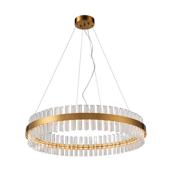 Imagem de Pendente Plisy Dourado 80cm 40w Led - Pli1pd01tr080 - Bella