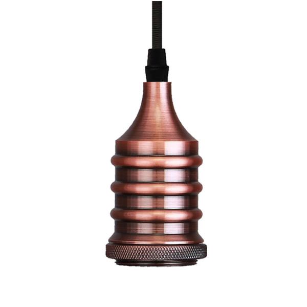 Pendente Soquete Dot Metal Wave Cobre 1XE27 - Taschibra - 8783 Imagem de Pendente Soquete Dot Metal Wave Cobre 1XE27 - Taschibra - 8783