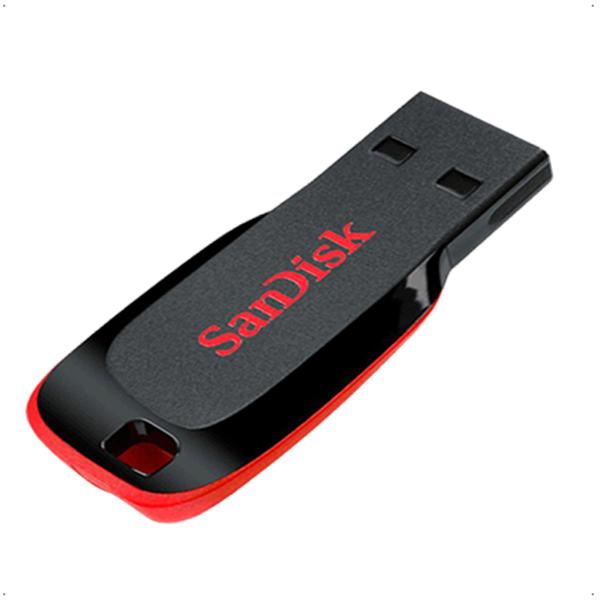 Imagem de PenDrive 32gb Cruzer Blade Sandisk Usb 2.0 Original Lacrado