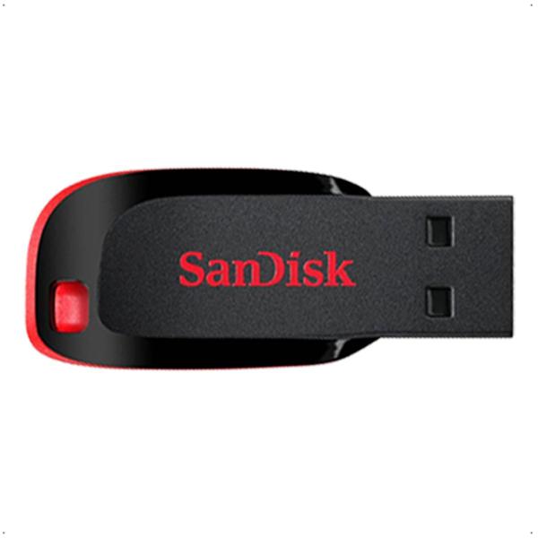 Imagem de PenDrive 8gb Cruzer Blade Sandisk Usb 2.0 Original Lacrado