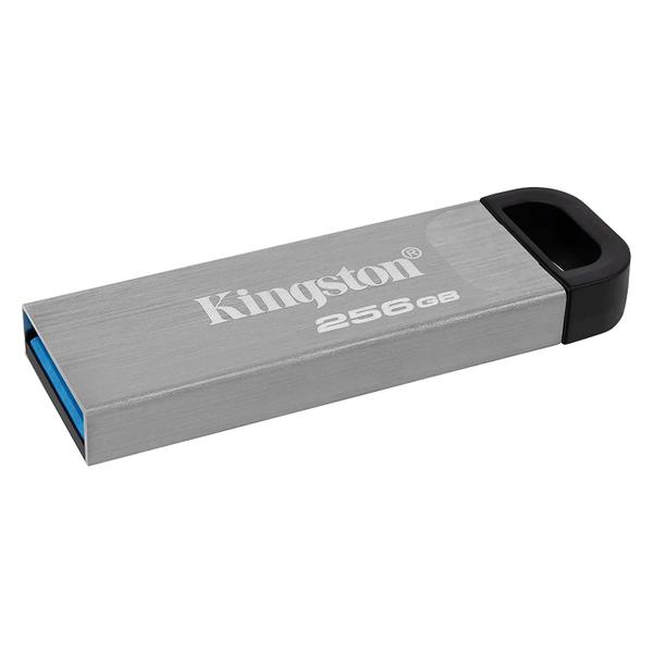 Imagem de Pendrive Kingston 256GB USB 3.2 Data Traveler Kyson - Silver (DTKN/256GB)