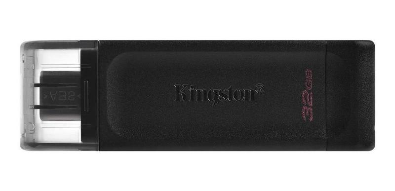 Imagem de Pendrive Kingston Datatraveler 70 Dt70 32Gb 3.2 Gen 1 Preto