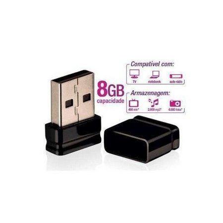 Imagem de Pendrive Nano 8gb PD053 Multilaser