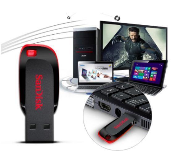 Pendrive Sandisk 128G Usb 2.0 Garantia E Imagem de Pendrive Sandisk 128G Usb 2.0 Garantia E