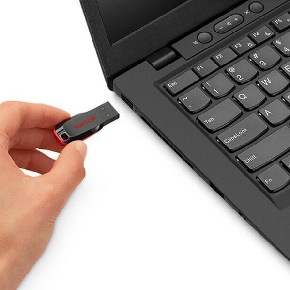 Pendrive Sandisk 128G Usb 2.0 Garantia E Imagem de Pendrive Sandisk 128G Usb 2.0 Garantia E