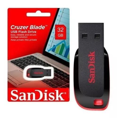 Imagem de Pendrive Sandisk Cruzer Blade 32gb P32GB