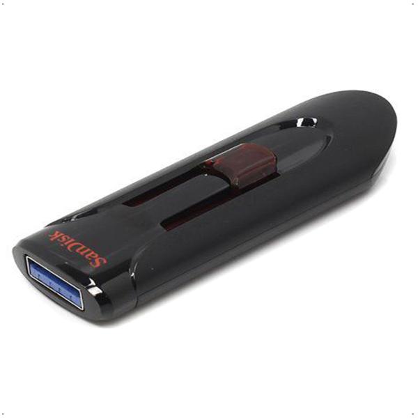 Imagem de Pendrive Sandisk Cruzer Glide 32gb 3.0 Preto E Vermelho Usb