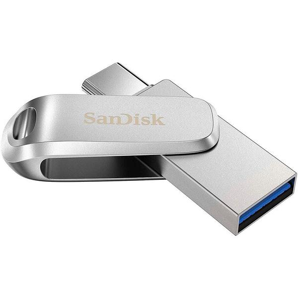 Imagem de Pendrive Sandisk Ultra Dual Drive Luxe USB 3.1 USB-C 32GB 150MB/s