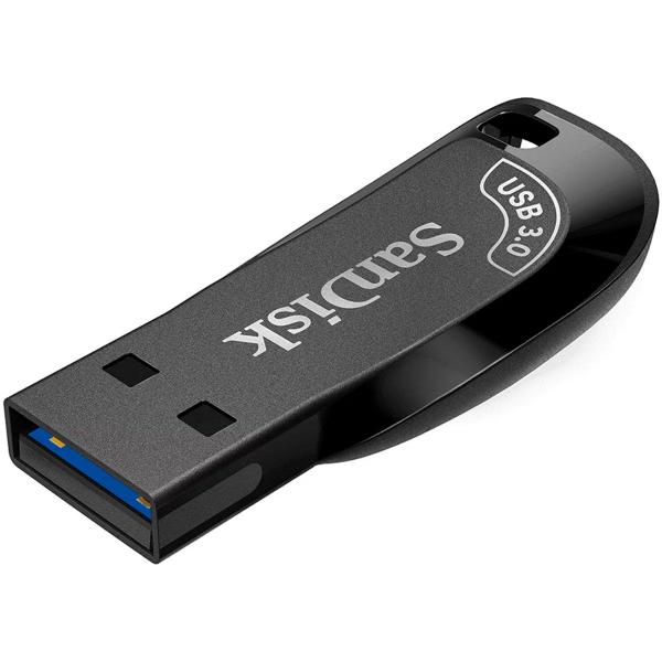 Imagem de Pendrive Sandisk Ultra Shift SDCZ410-064G-G46 - 64GB - Preto