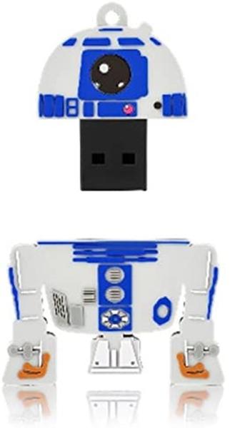 Imagem de Pendrive STAR WARS Leitura 10MB/s e Gravação 3MB/s R2D2 8GB - PD036