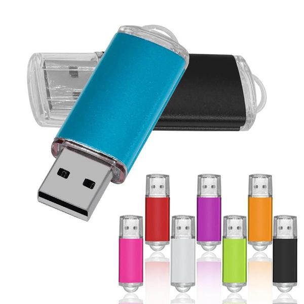 Imagem de Pendrive USB 32GB/16GB/8GB/64GB - Alta Velocidade e Design Colorido