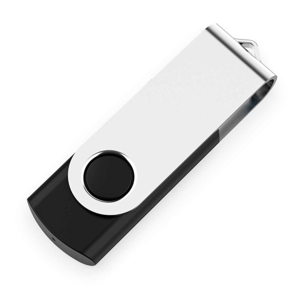 Imagem de Pendrive USB Maspen 64GB USB 2.0 Thumb Drive x2 - Preto