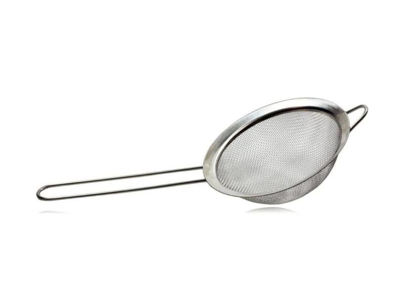 Imagem de Peneira Coador Aço Inox Com Cabo 12cm Linha Classic