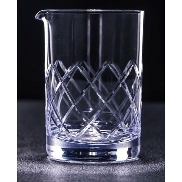 Imagem de Peneira Conica 8Cm Haste Dobrada + Mixing Glass Vidro Barpro