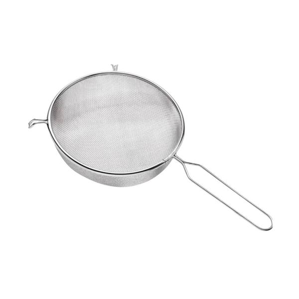 Imagem de Peneira De Cozinha Coar Inox 16cm Polvilhar Escorrer Massas