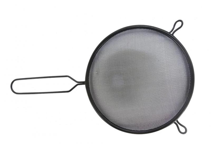 Imagem de Peneira de Cozinha Fina Coador Inox Black 18 cm - Mimo