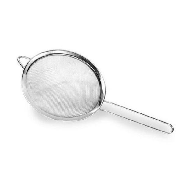 Imagem de Peneira De Inox Luxo 16cm Moderna Para Óleo e Farinha