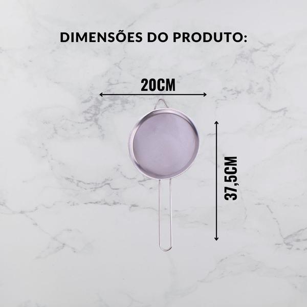 Imagem de Peneira inox 20 cm - ad