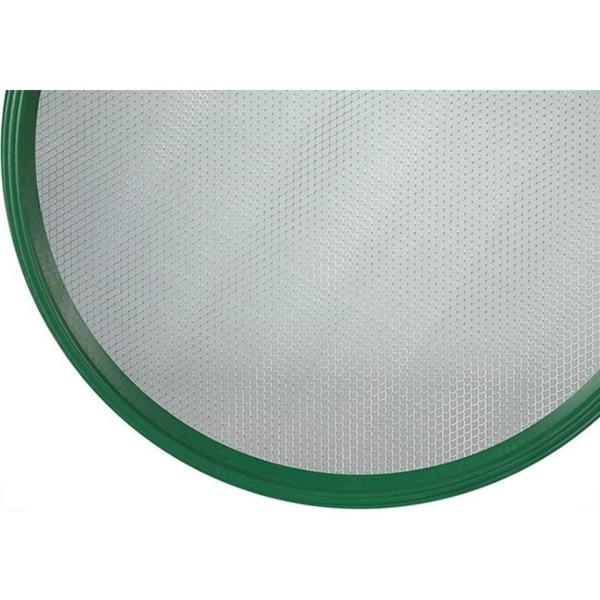 Imagem de Peneira Mm Feijao 55Cm Chapa Expandida Aro Plastico Verde 23632 - Kit C/10