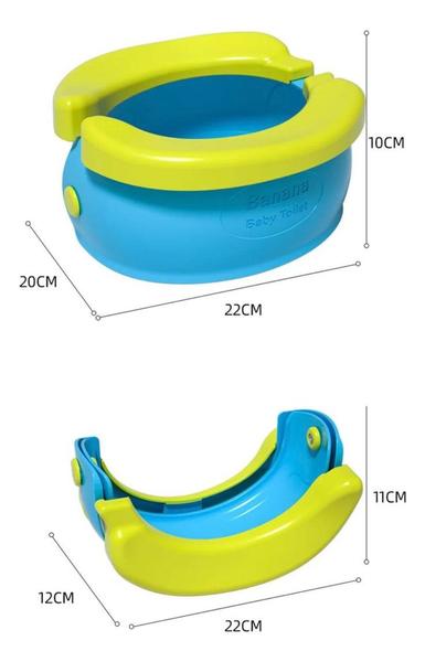Imagem de Penico Infantil Portátil Troninho Viagem Desfralde 20 Refis