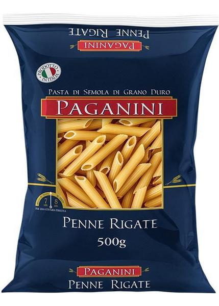 Penne Rigate Paganini 500g - Massa de Grano Duro Imagem de Penne Rigate Paganini 500g - Massa de Grano Duro