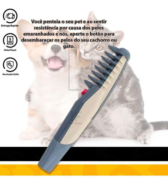 Imagem de Pente Elétrico Portátil Para Cães E Gatos Western