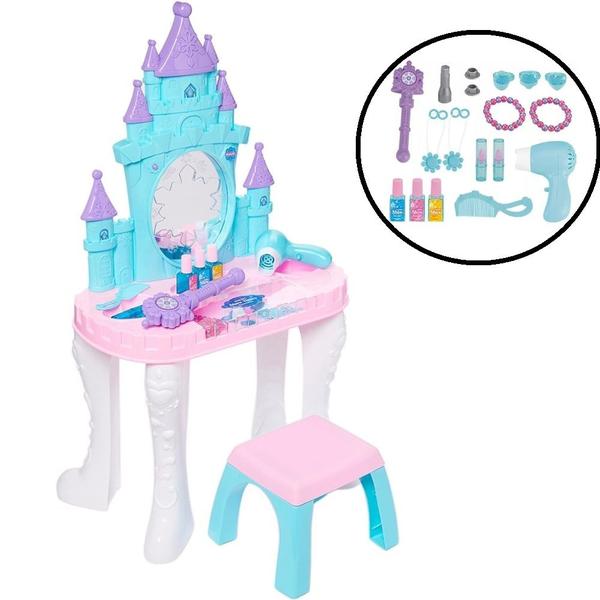 Imagem de Penteadeira Castelo Magico Eletrônica Luz Musica Zippy Toys