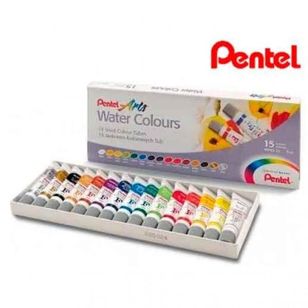 Imagem de Pentel Arts Water Colours Aquarela 15 Cores