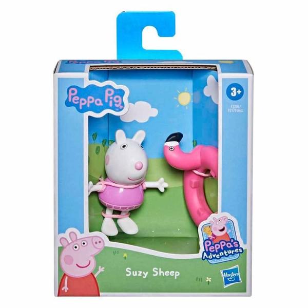 Imagem de Peppa Pig Amigos Divertidos Suzy Sheep Hasbro Rosa