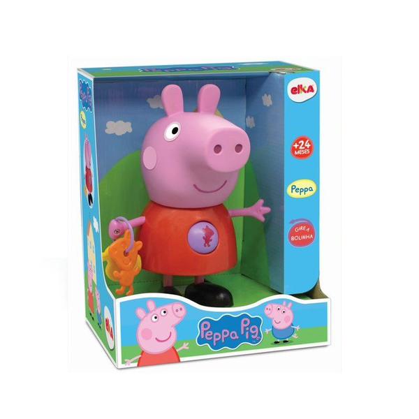 Imagem de Peppa pig boneca peppa com atividades - elka 1097