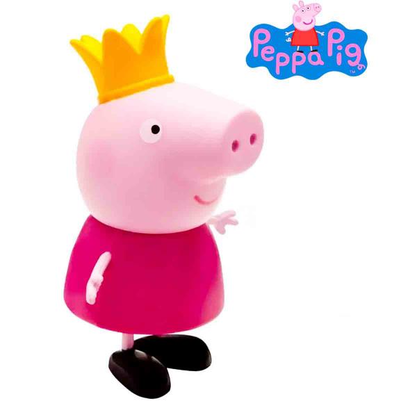 Imagem de Peppa Pig - Boneca Peppa Princesa - 14 cm - Elka 1032