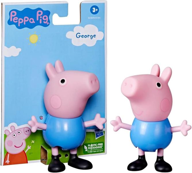 Imagem de Peppa Pig Boneco George 10cm Articulado - Hasbro F6159