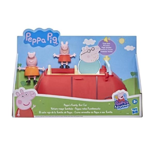 Imagem de Peppa Pig Carro Vermelho Da Peppa E Sua Familia Hasbro F2184