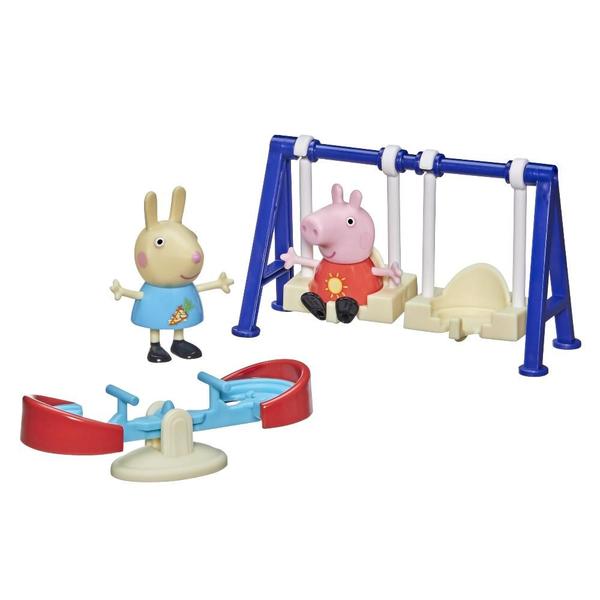 Peppa Pig No Parque com a Peppa F2217 Hasbro Imagem de Peppa Pig No Parque com a Peppa F2217 Hasbro