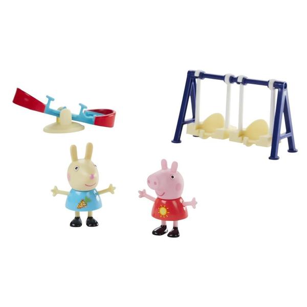 Peppa Pig No Parque com a Peppa F2217 Hasbro Imagem de Peppa Pig No Parque com a Peppa F2217 Hasbro