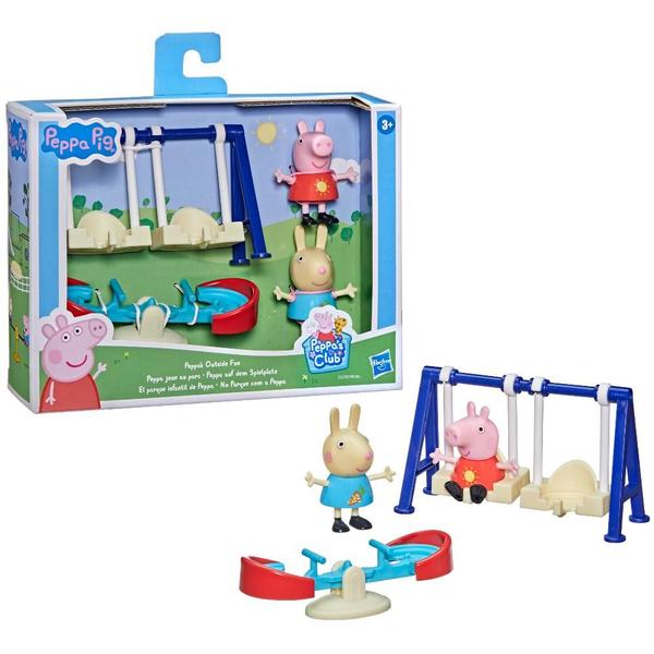 Peppa Pig No Parque com a Peppa F2217 Hasbro Imagem de Peppa Pig No Parque com a Peppa F2217 Hasbro