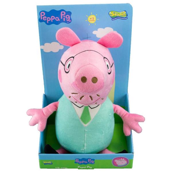 Imagem de Peppa Pig - Pelúcia Papai Pig 31cm