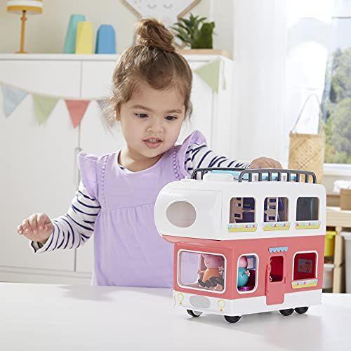 Imagem de Peppa Pig Peppa's Adventures Peppa's Family Motorhome Brinquedo pré-escolar, veículo para trailer, reproduz sons e música, idades a partir de 3 anos