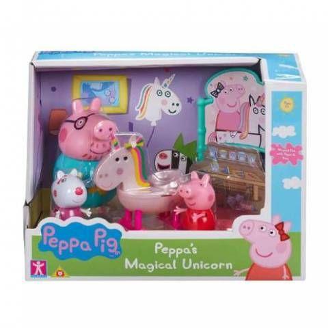 Peppa Pig Playset Temático Unicórnio Mágico - Sunny Imagem de Peppa Pig Playset Temático Unicórnio Mágico - Sunny