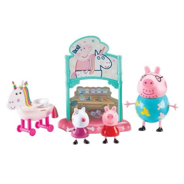 Peppa Pig Playset Temático Unicórnio Mágico - Sunny Imagem de Peppa Pig Playset Temático Unicórnio Mágico - Sunny