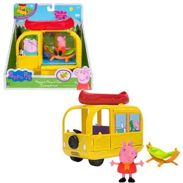 Imagem de Peppa Pig Playset Van De Acampamento Campervan Sunny 2324