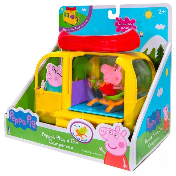 Peppa Pig - Playset Van Para Acampar + Figura Peppa - Sunny Imagem de Peppa Pig - Playset Van Para Acampar + Figura Peppa - Sunny