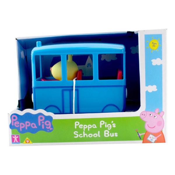 Imagem de Peppa Pig Veículo com Boneco Ônibus Escolar Sunny 2307