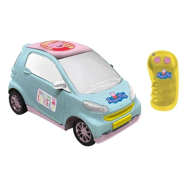 Peppa Pig Veiculo Veloz Com Controle Remoto Candide 1534 Imagem de Peppa Pig Veiculo Veloz Com Controle Remoto Candide 1534