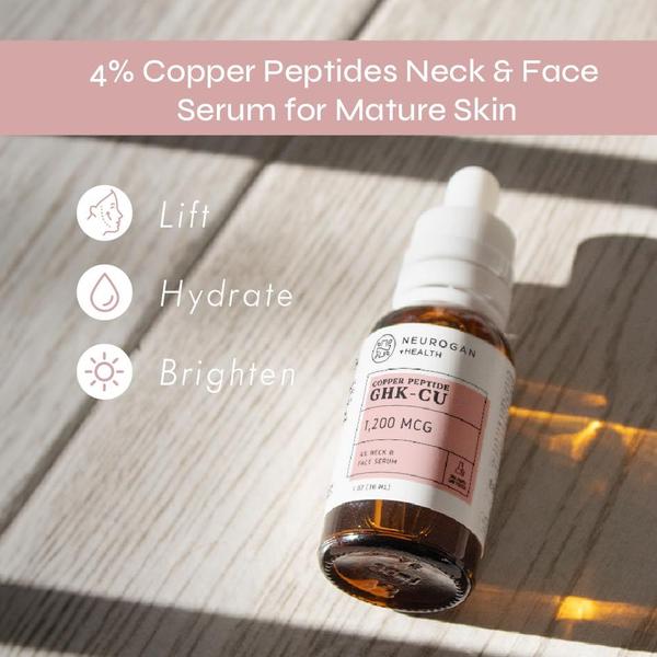 Peptdeos de cobre GHK-Cu sricos da Neurogan Health 4% 30mL -  Nutricosmticos - Magazine Gatry